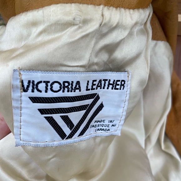 Victoria leather crop jacket - Picture 5 of 5